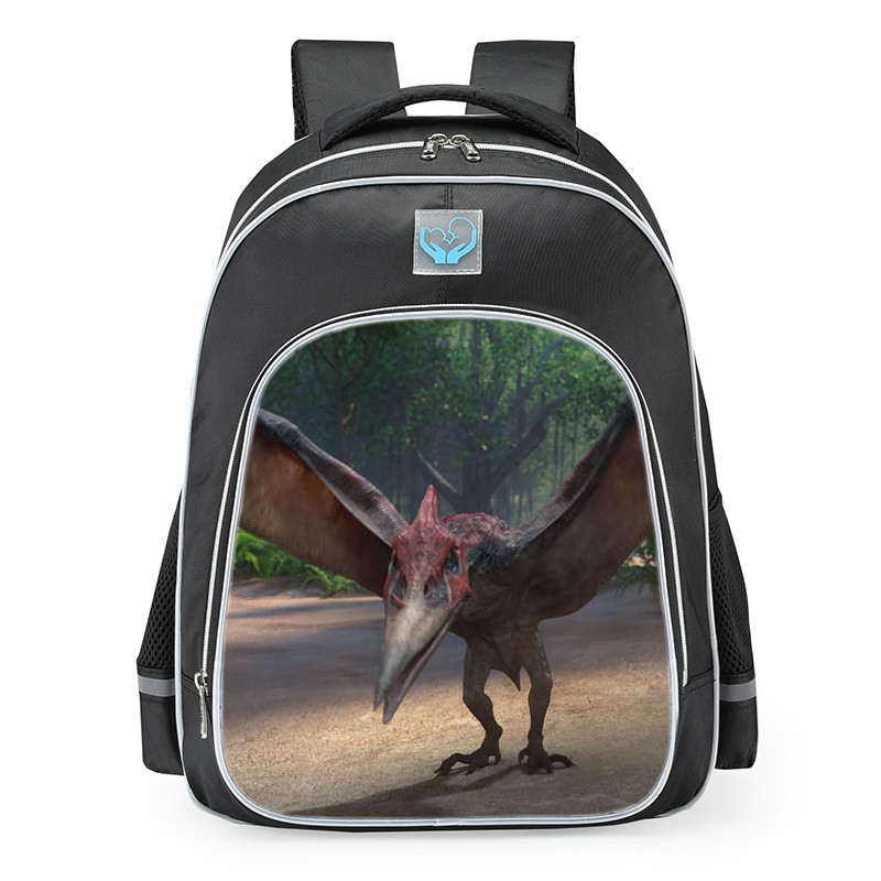 Smite Jurassic World Camp Cretaceous Pteranodon School Backpack