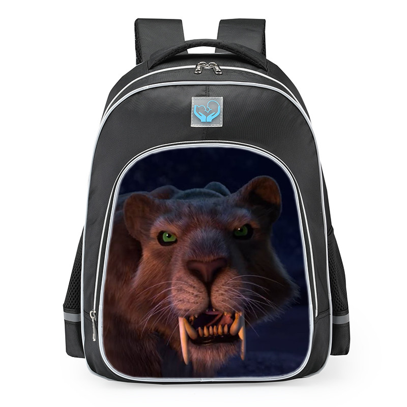 Smite Jurassic World Camp Cretaceous Smilodon School Backpack