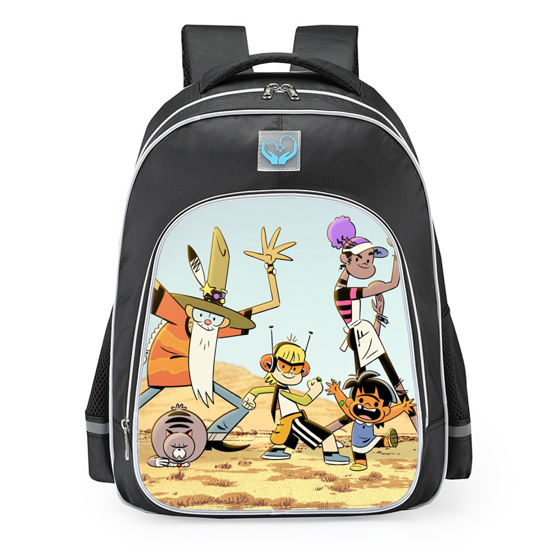 Kid Cosmic Characters School Backpack