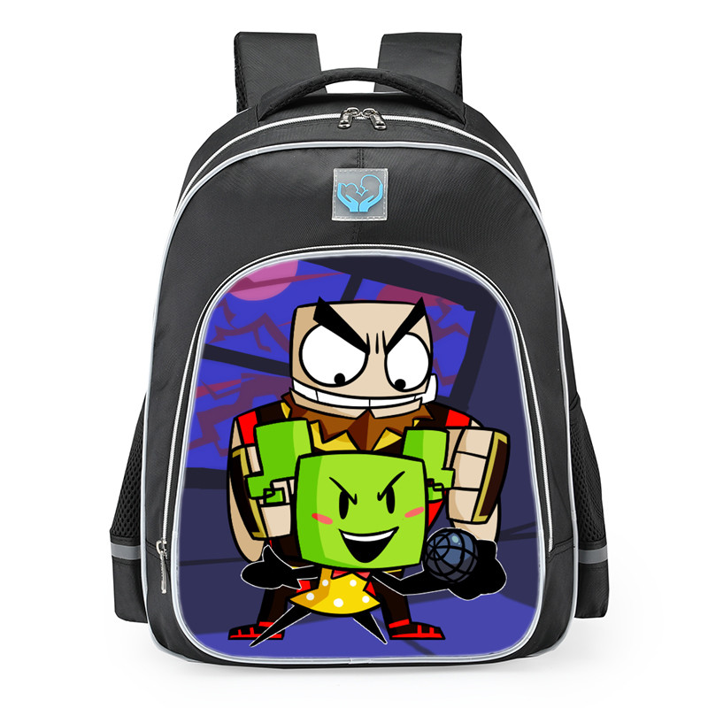 Friday Night Funkin Mimi And O'Chunks School Backpack