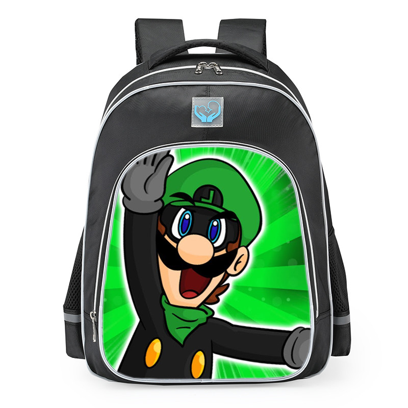 Super Mario Villain Mr. L School Backpack