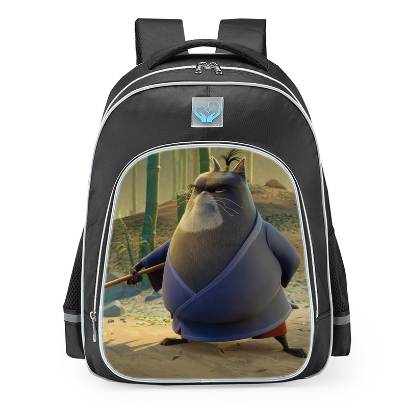 Paws of Fury The Legend of Hank Jimbo School Backpack
