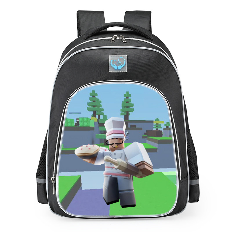 Roblox BedWars Baker School Backpack