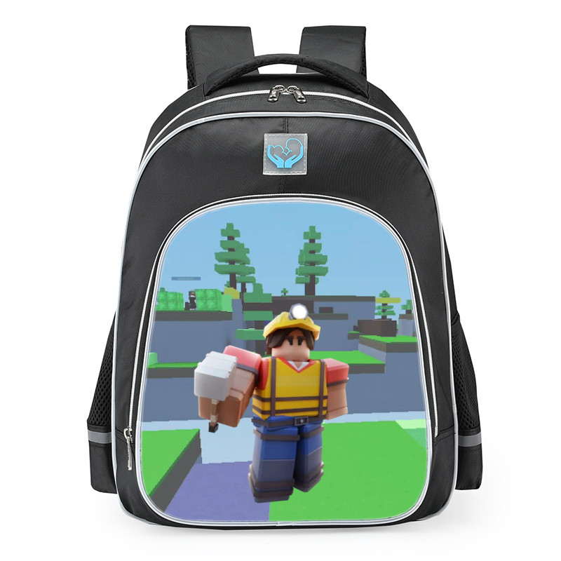 Roblox BedWars Builder School Backpack