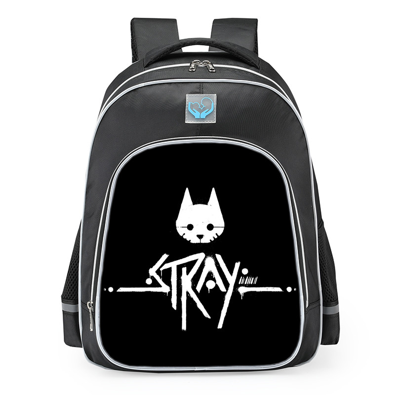 Stray Logo School Backpack