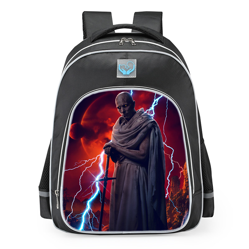 Marvel Thor Love and Thunder Gorr the God Butcher School Backpack