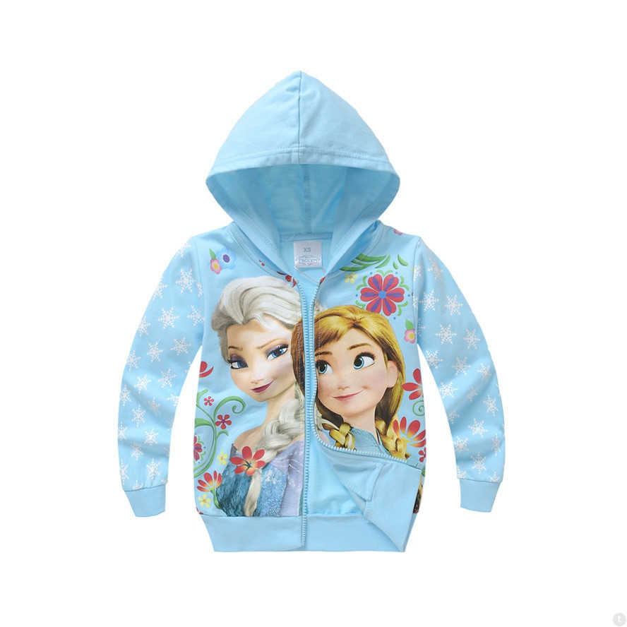 Frozen Elsa Anna Hoodie Hooded Sweatshirt