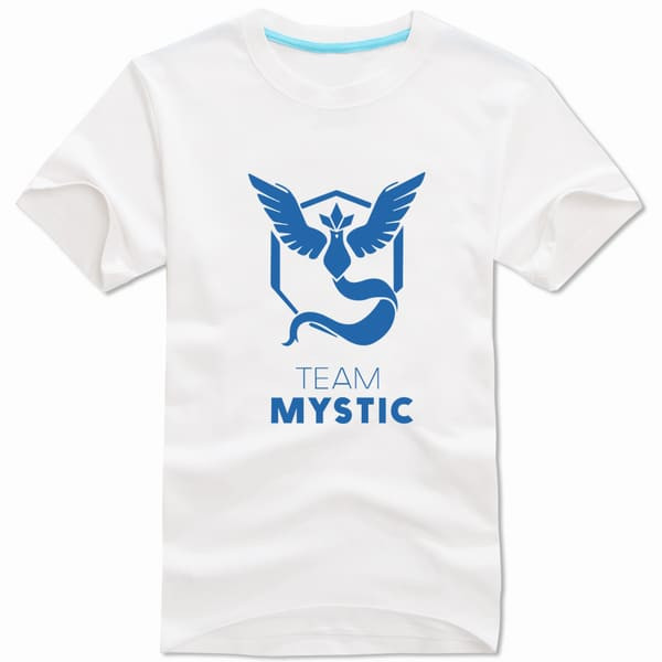 Pokemon Go Blue Team Mystic White T-Shirt
