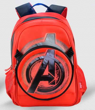 Captain America Boys Backpack Age 5 to 12, 17 inch