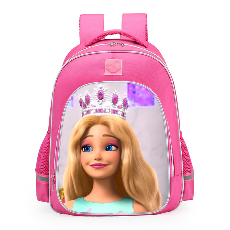 Barbie Princess Adventure Princess Barbie With Crown School Backpack