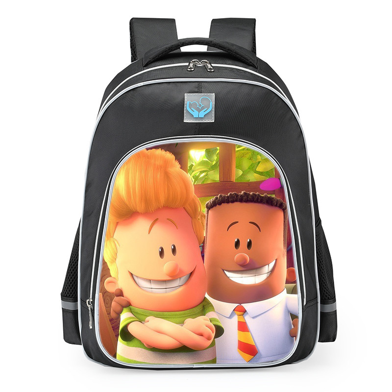 Captain Underpants The First Epic Movie George Beard And Harold Hutchins School Backpack