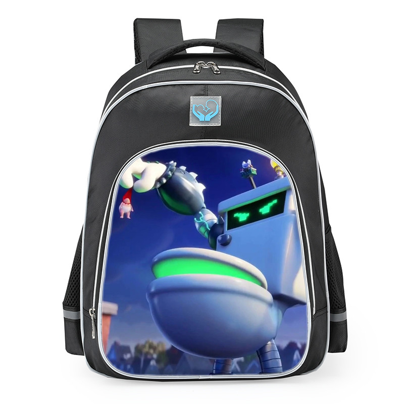 Captain Underpants The First Epic Movie Turbo Toilet 2000 School Backpack