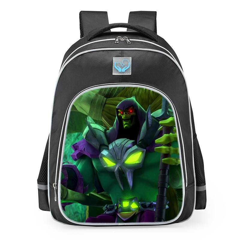 Netflix He-Man & Masters Of The Universe 2021 Snake Mountain Prince Keldor Skeletor School Backpack