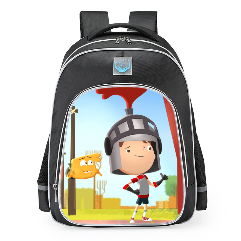 Justin Time Justin Medieval Times School Backpack