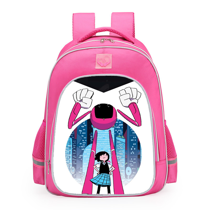 Marvel Spider Verse Peni Parker Comics Style School Backpack