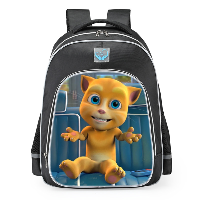 My Talking Tom 2 Ginger School Backpack