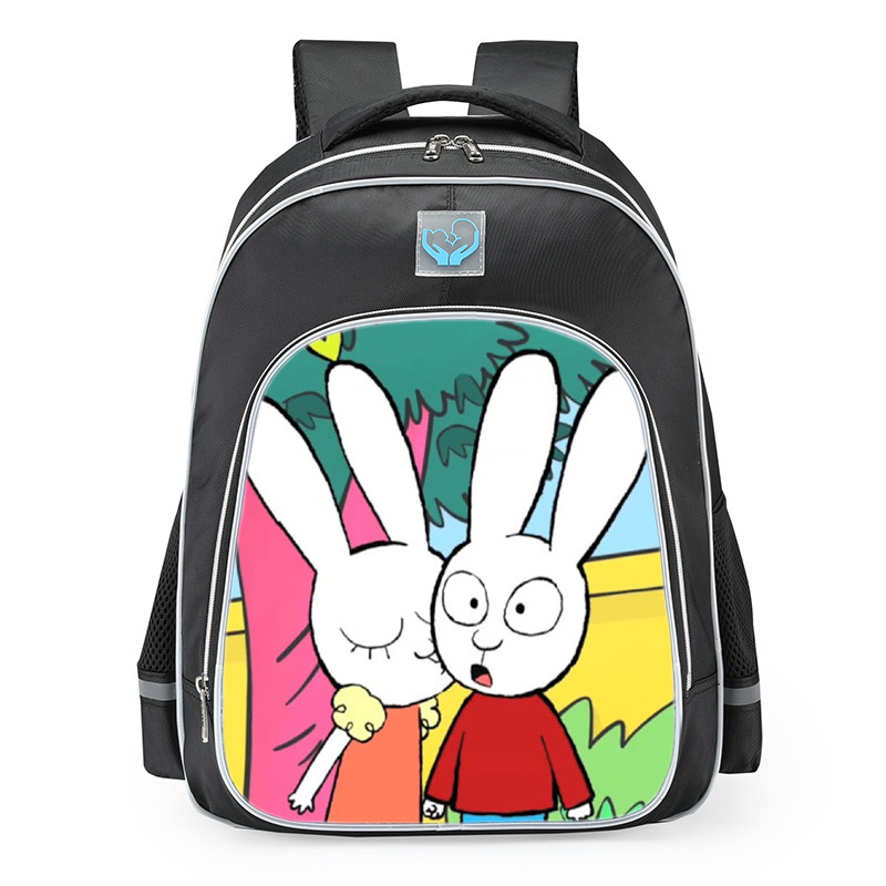 Simon Super Rabbit Lou And Simon School Backpack