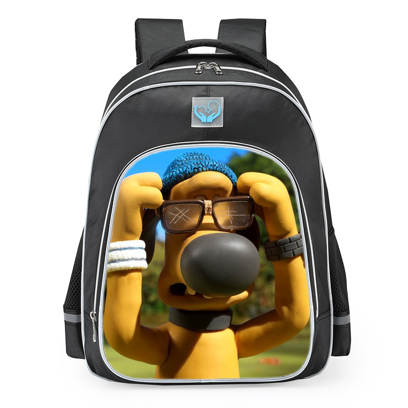 Shaun The Sheep Adventures From Mossy Bottom Bitzer School Backpack
