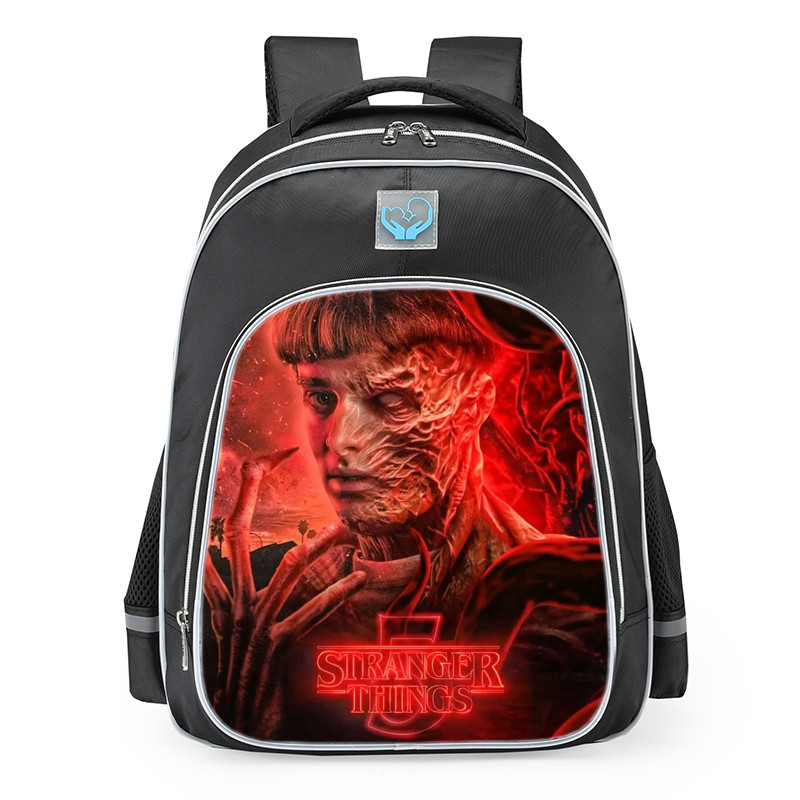 Stranger Things 5 Vecna School Backpack