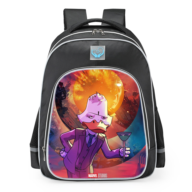 Disney+ Marvel What If…? Howard The Duck School Backpack