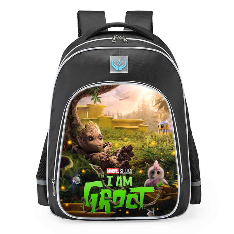 Marvel Studios I Am Groot School Backpack