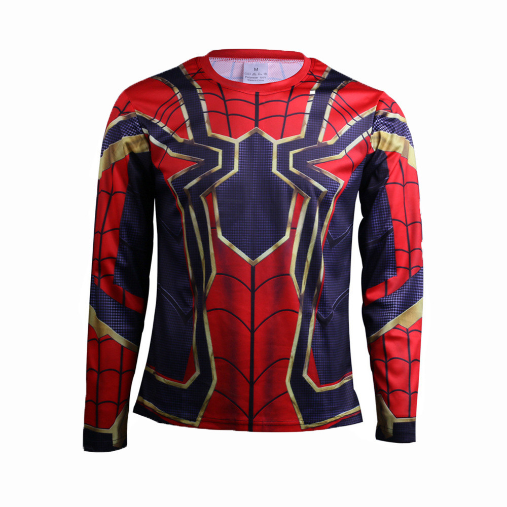 Avengers 3 Infinity War Iron Spider Man Long Sleeve Shirt