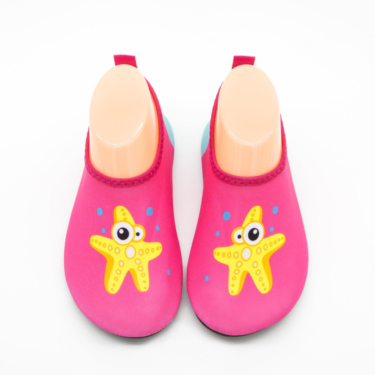 Kids Water Shoes Barefoot Quick Dry Aqua Socks - Starfish