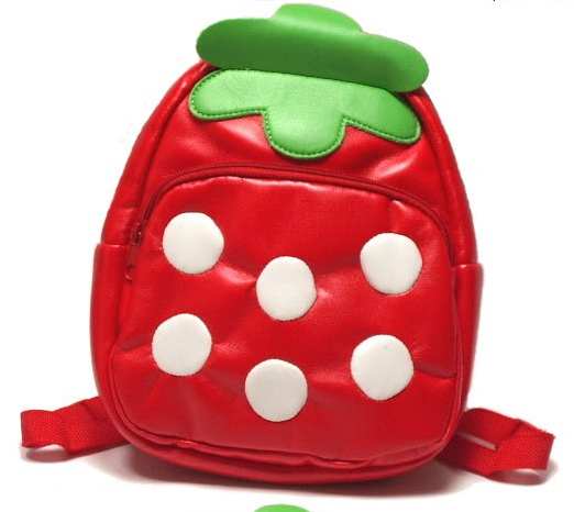Kids Preschool Kindergarten Cute Backpack Rucksack Strawberry