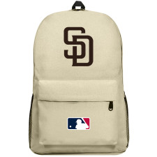 MLB San Diego Padres Backpack SuperPack - San Diego Padres Team Logo Large