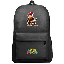 Super Mario Diddy Kong Backpack SuperPack - Diddy Kong Sticker Art