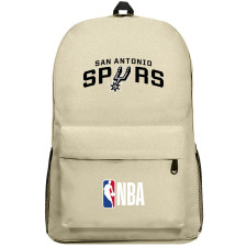 NBA San Antonio Spurs Backpack SuperPack- San Antonio Spurs Team Logo Large