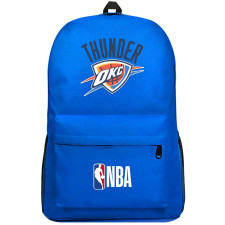 NBA Oklahoma City Thunder Backpack SuperPack - Oklahoma City Team Logo Large