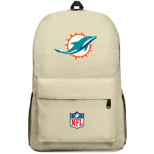 NFL Miami Dolphins Backpack SuperPack - Miami Dolphins Team Logo Large