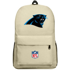 NFL Carolina Panthers Backpack SuperPack - Carolina Panthers Team Logo Large