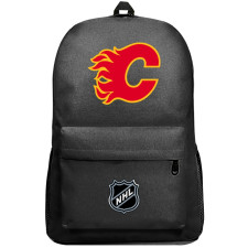 NHL Calgary Flames Backpack SuperPack - Calgary Flames Team Logo Large