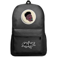 21 Savage Backpack SuperPack - 21 Savage Melting Face Art