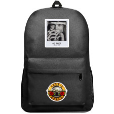 Guns N Roses Backpack SuperPack - Guns N Roses Axl Rose Grayscale