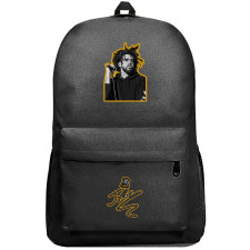 J Cole Backpack SuperPack - J Cole Wpap Art Grayscale