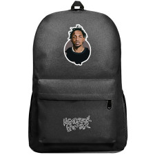 Kendrick Lamar Backpack SuperPack - Kendrick Lamar Wpap Art