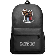 Migos Backpack SuperPack - Migos Cartoon Sticker Art