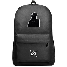 Alan Walker Backpack SuperPack - Alan Walker Side Portrait Grayscale