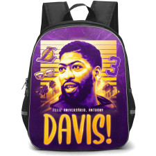 NBA Anthony Davis Backpack StudentPack - Anthony Davis Los Angeles Lakers 3 Portrait Pop Art