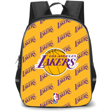 NBA Los Angeles Lakers Backpack StudentPack - Los Angeles Lakers Medley Monogram Wordmark