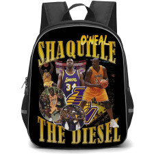 NBA Shaquille O'Neal Backpack StudentPack - Shaquille O'Neal Los Angeles Lakers 34 The Diesel Poster