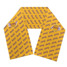 NBA Los Angeles Lakers Scarf Knitted - Los Angeles Lakers Medley Monogram Wordmark
