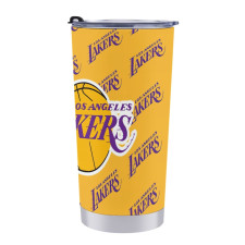 NBA Los Angeles Lakers Tumbler Bottle - Los Angeles Lakers Medley Monogram Wordmark