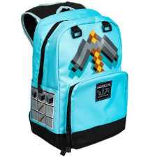 Minecraft 17" Diamond Pickaxe Backpack