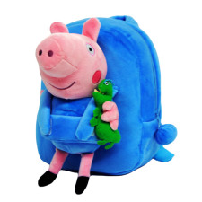 Peppa George Plush Kids Preschool Kindergarten Backpack Rucksack