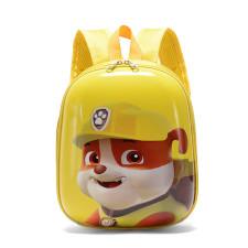 Paw Patrol Rubble Hard Plastic Kids Backpack Schoolbag Rucksack