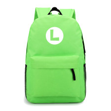 Super Mario Logo Luigi Backpack Rucksack